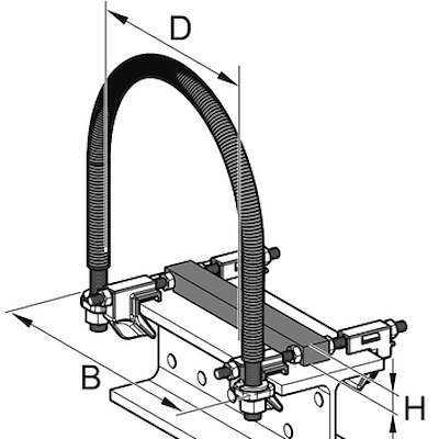 Guided Support FR - H 20 (DN 65 - 300)
