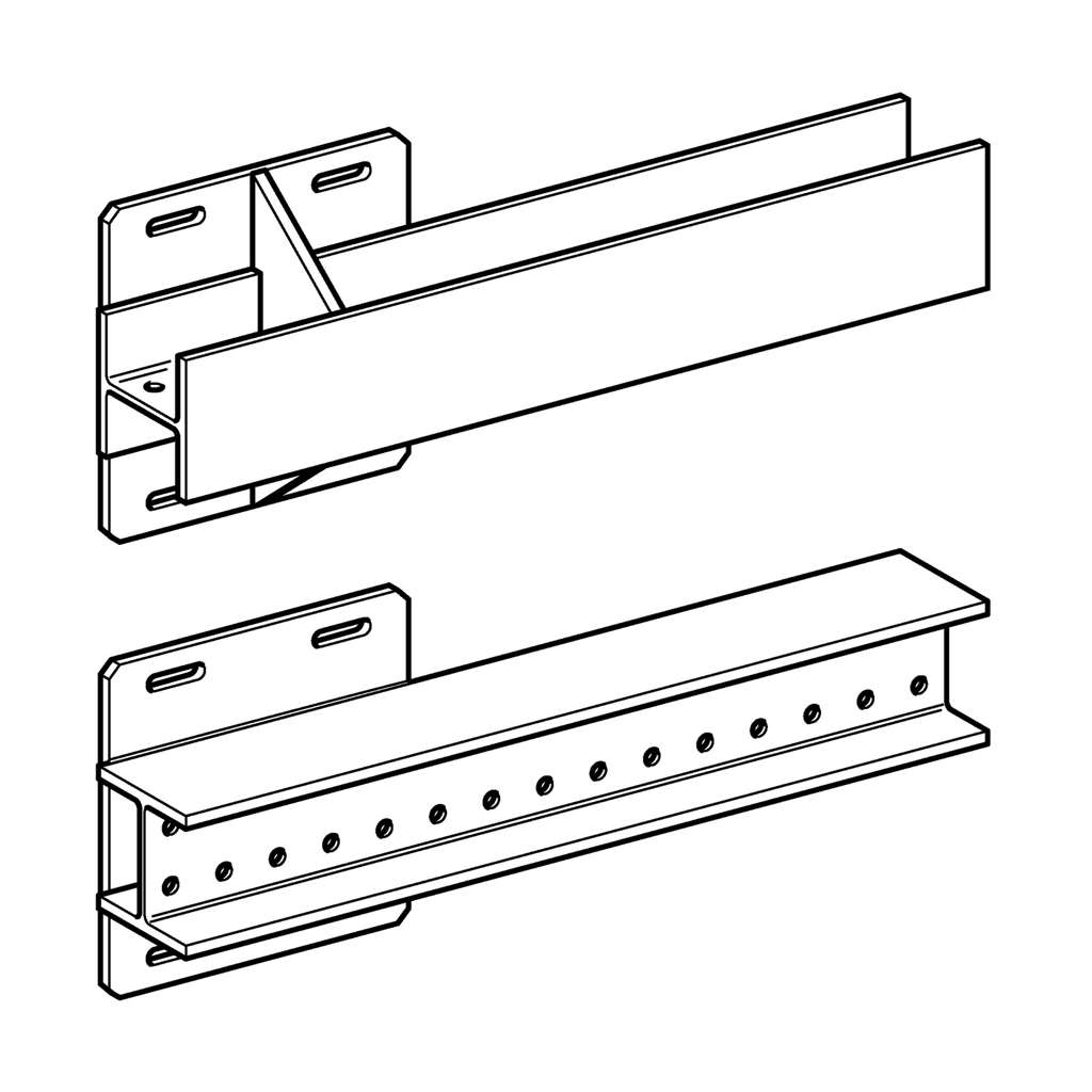 Vandret konsol QKO 120