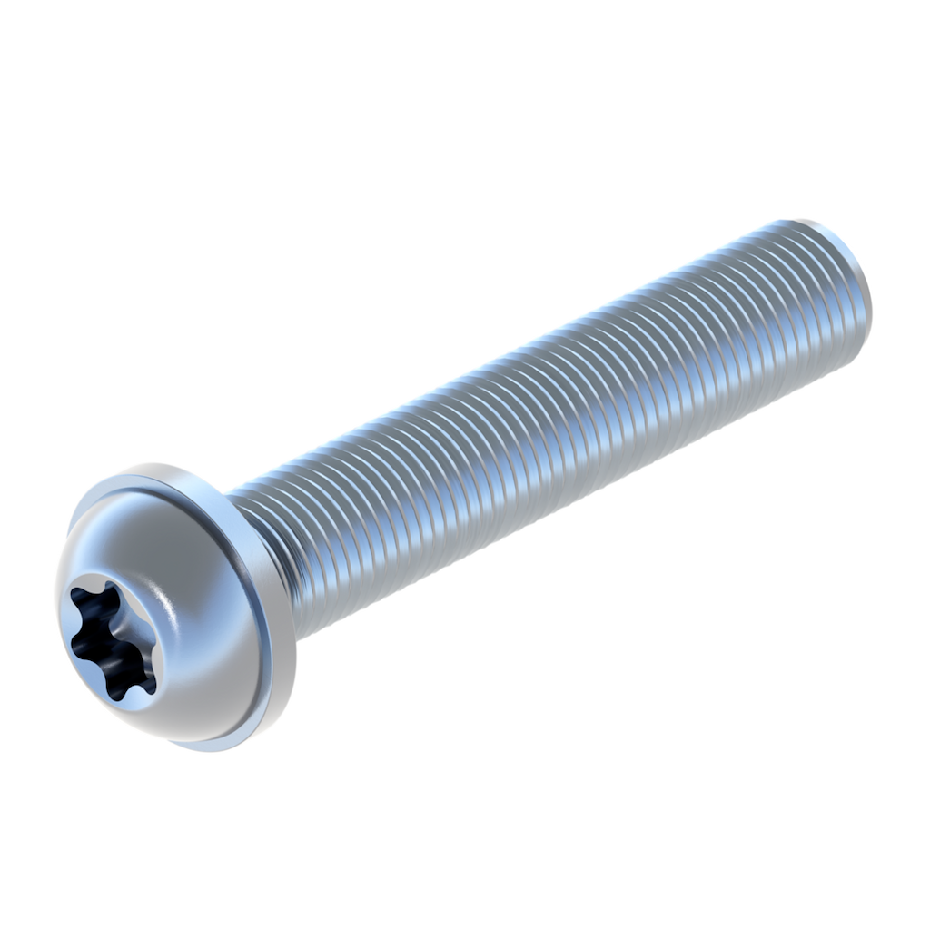 Flangeskrue varmgalv.