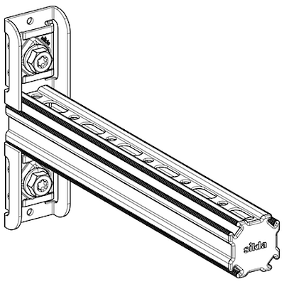 Skinnekonsol AK CC 46-P