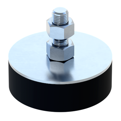 Gummi/Metal combi lyddæmper GMT