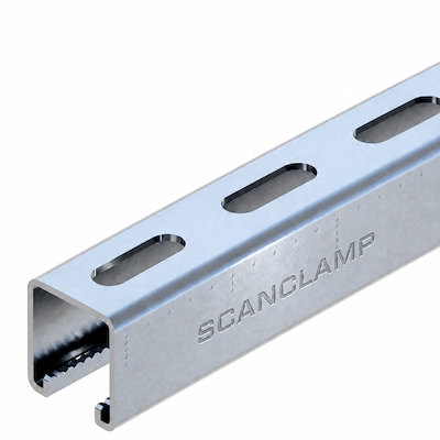 Scanclamp Montageskinne A4