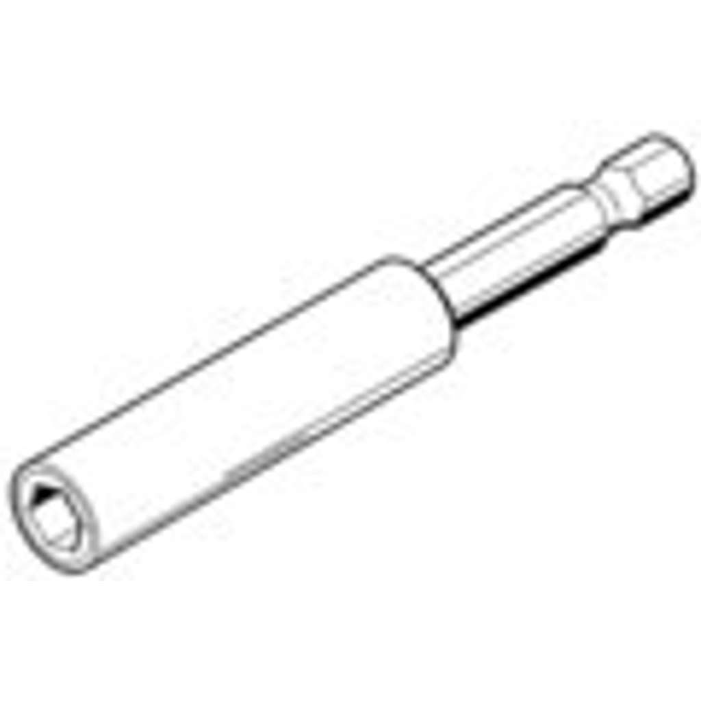 Magnetholder 1/4" med springring
