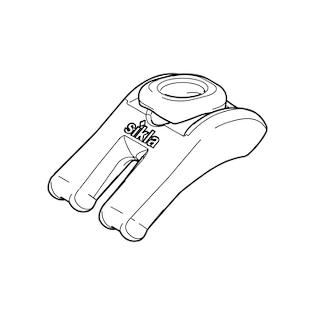 Spændeplade SPA 5P AU Varmgalvaniseret