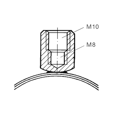 Rørbøjle Ratio LS m/ silikone