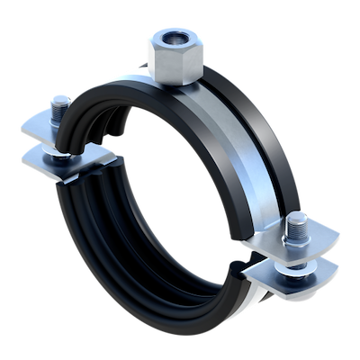 Duo Rørbøjle SRS m/ gummi Rustfri A4