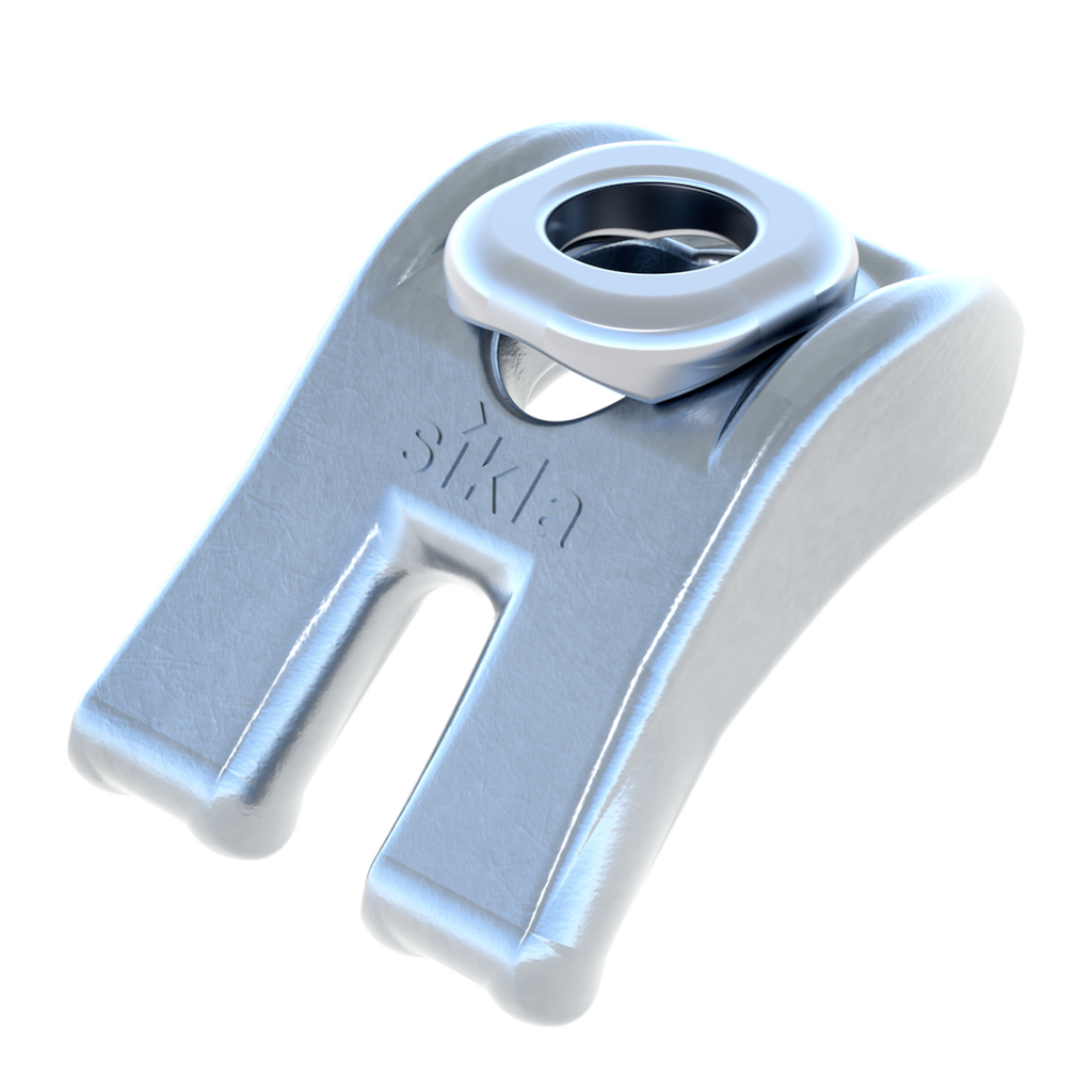 Spændeplade SPA 5P AU Varmgalvaniseret