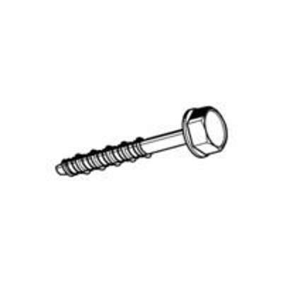 Betonskrue med sekskanthoved 7,5 mm.