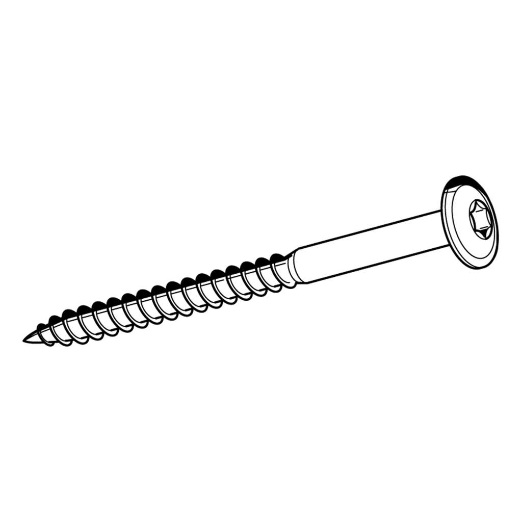 Torx flange skrue