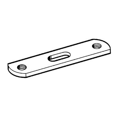 Dobbelt holder M8