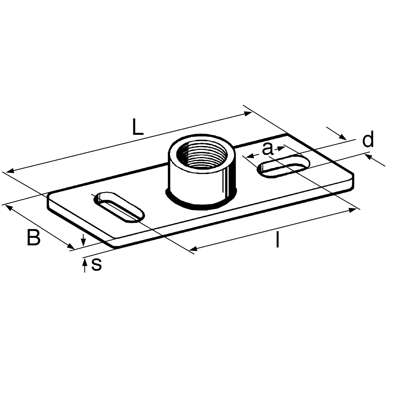 Grundflange