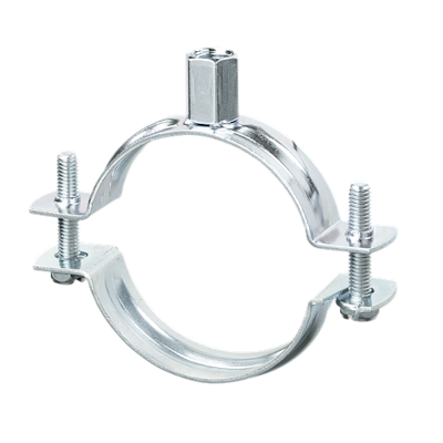 Scanclamp Rørbøjle u/ gummi Rustfri A4
