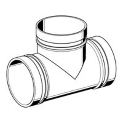 T-stykke malet