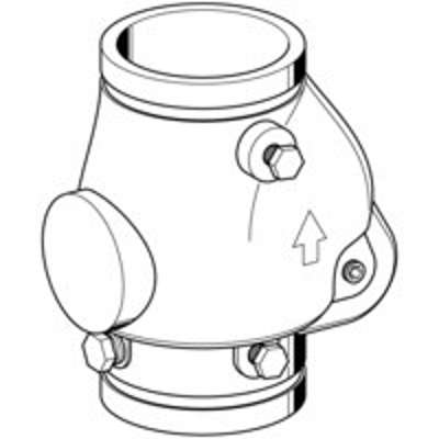 Kontraventil grooved