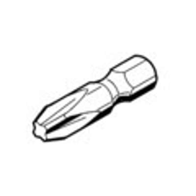 Phillips-recess 1/4"