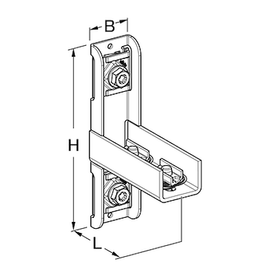 Skinne adapter til 27/41