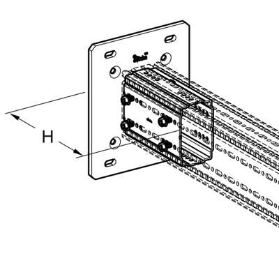 Bjælkeholder WBD F100/160