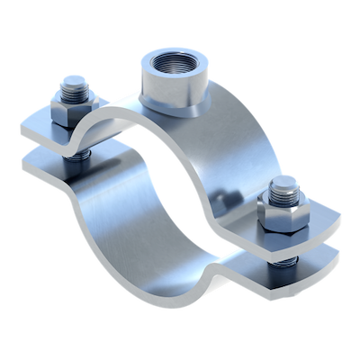 Rørbøjle Stabil I-½" Rustfri A4