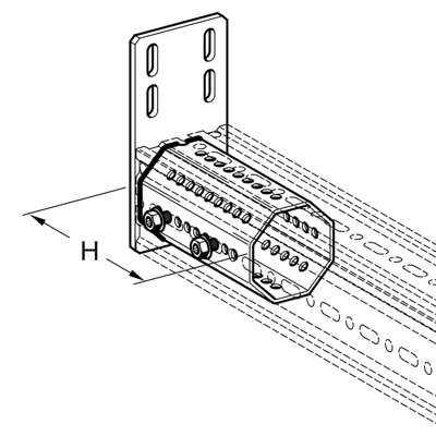 Bjælkeholder STA F 100
