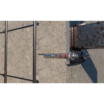 Gennemstiksanker/Fixboltsanker A4