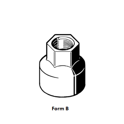 Adapter AD f/f til rørbæringer