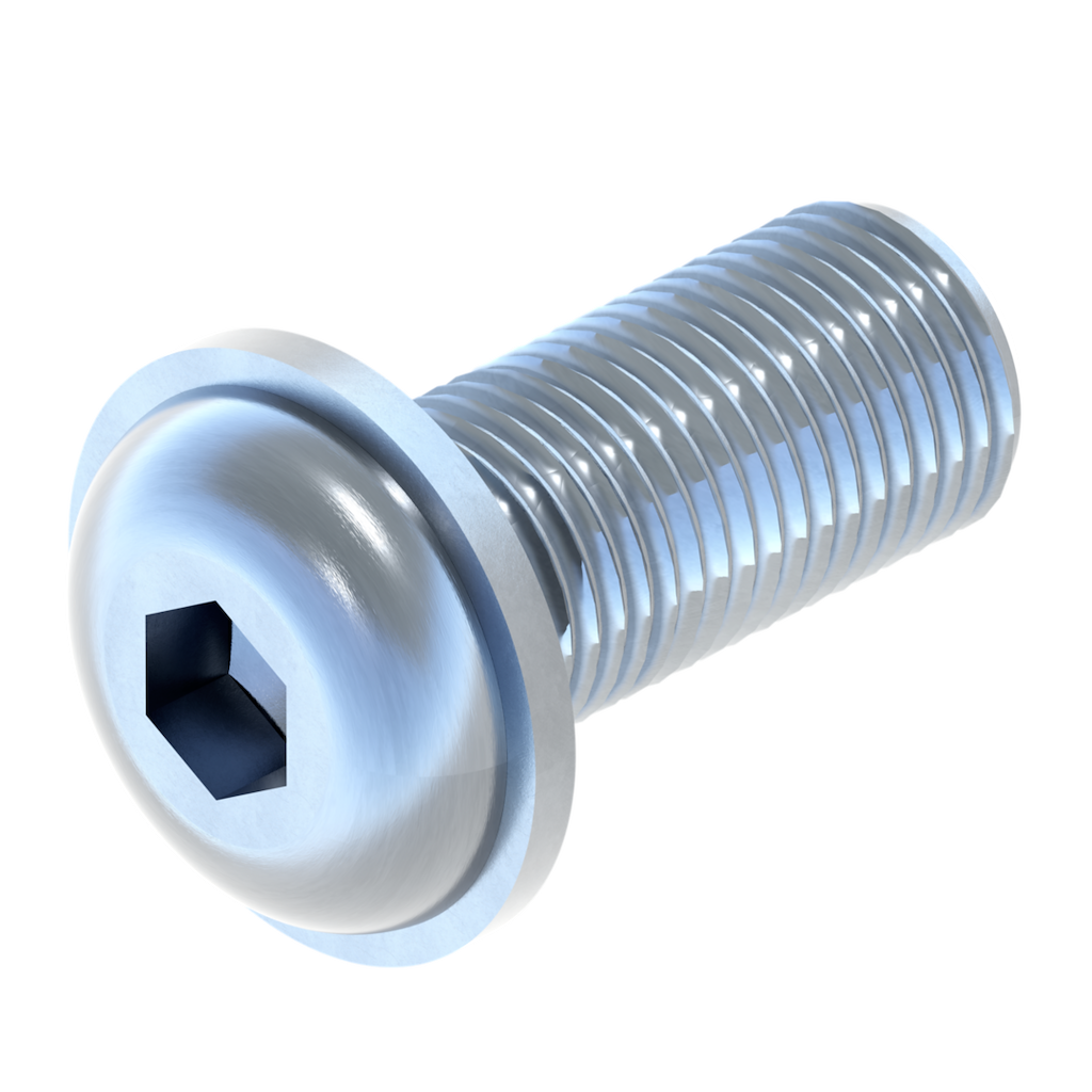 Flange Hoved Bolt A4