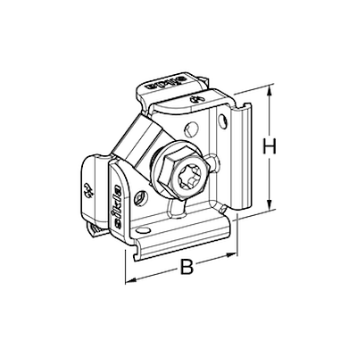 Montagevinkel CN 46