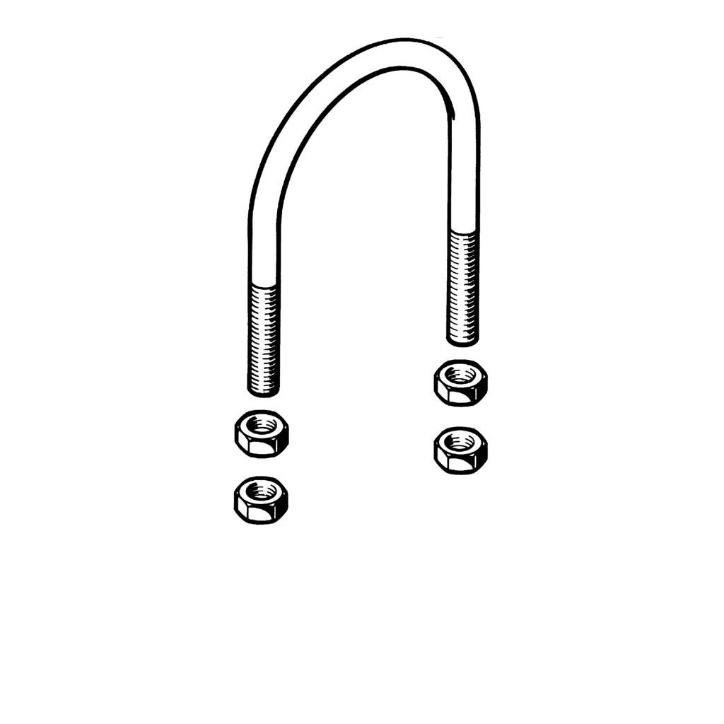 U-bolt (Hårnål) A4