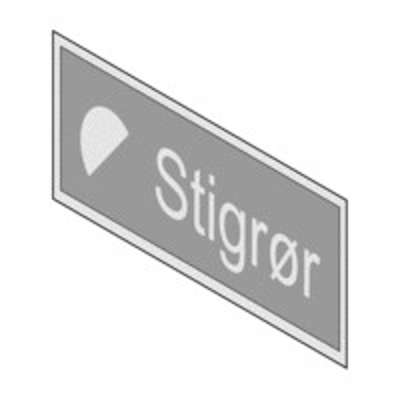 Stigrør skilte