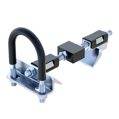 Styrebeslag for glidekonsol XR - H 20 (DN 15 - 50)