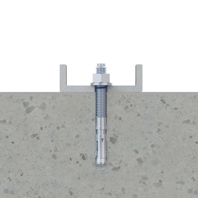 Gennemstiksanker/Fixboltsanker Varmgalvaniseret